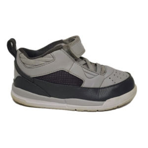 AIR Jordan Boys Flight 9C BT Basketball Shoes Gray